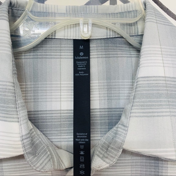 🔸 Masons peak flannel shirt lululemon reflective - Picture 4 of 7
